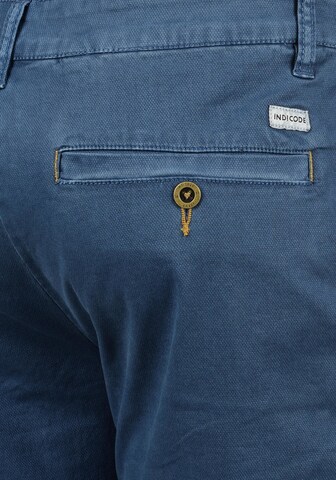 INDICODE JEANS Regular Chino Pants 'Miko' in Blue