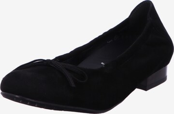 SEMLER Ballet Flats in Black: front