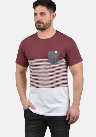 Maglietta 'Malte' di !Solid in rosso: frontale