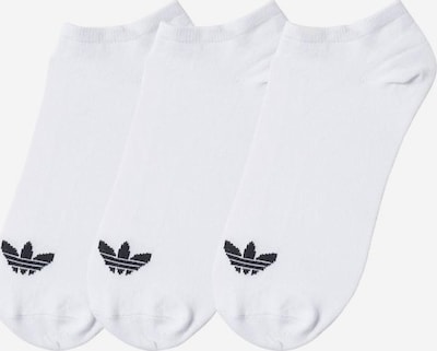 ADIDAS ORIGINALS Füßlinge 'Trefoil Liner' in schwarz / weiß, Produktansicht