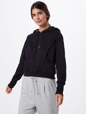 Urban Classics Sweatshirt in Black: front