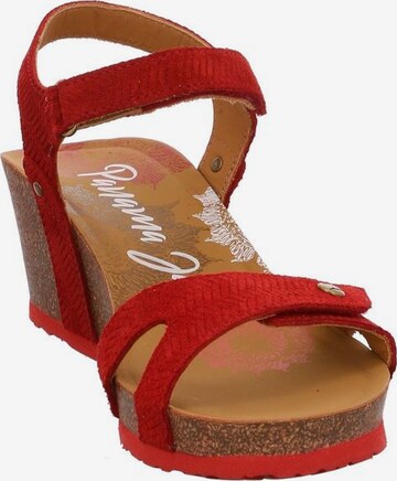 PANAMA JACK Sandals 'Julia Menorca B1' in Red