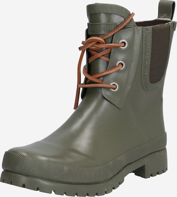 BISGAARD Rubber Boots 'RUBBER BOOT' in Green: front