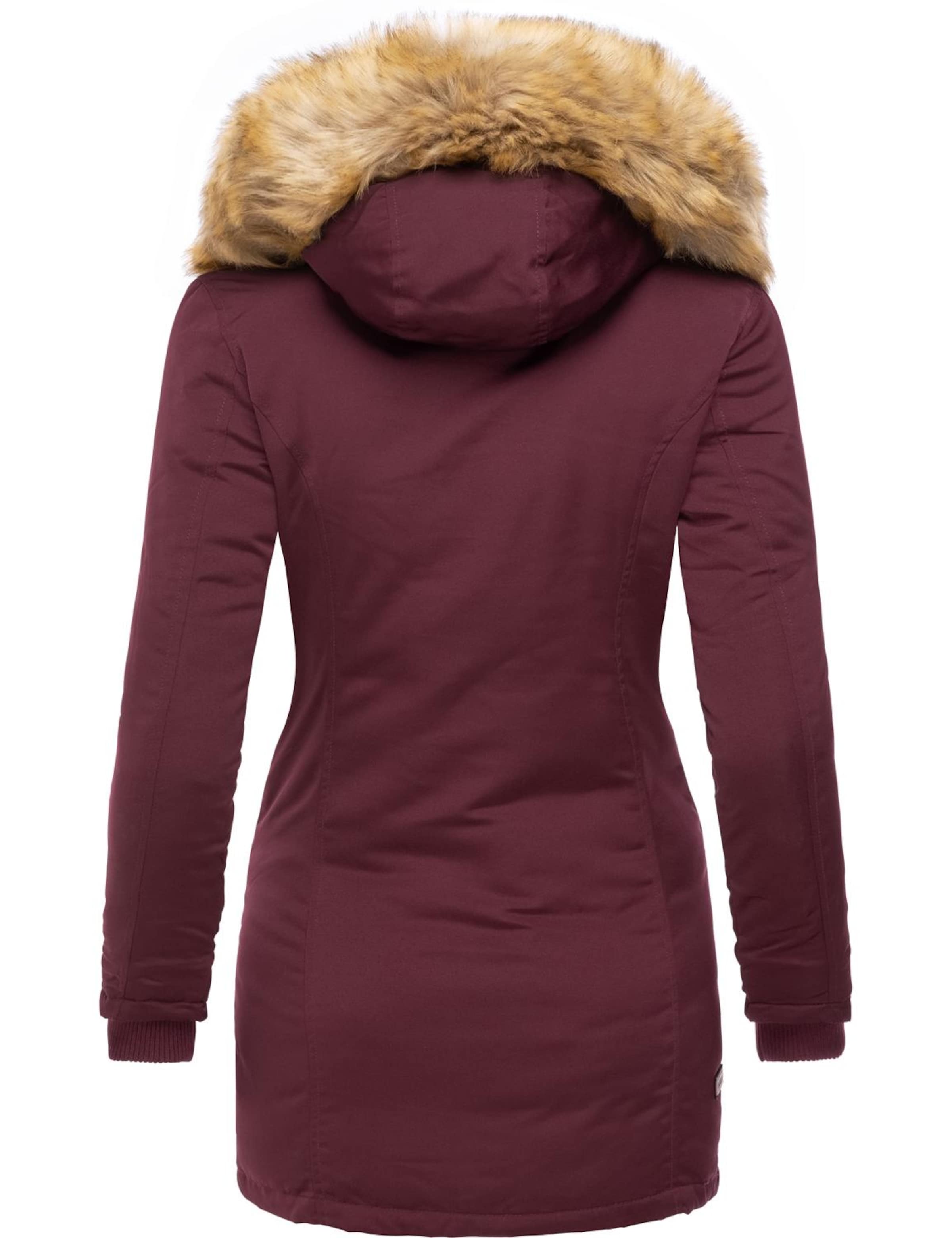 MARIKOO Zimná parka 'Karmaa' - Červená