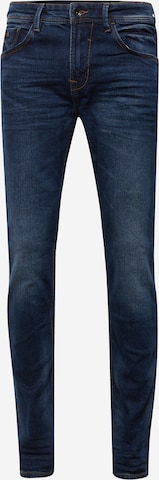 TOM TAILOR DENIM Skinny Jeansy w kolorze niebieski: przód