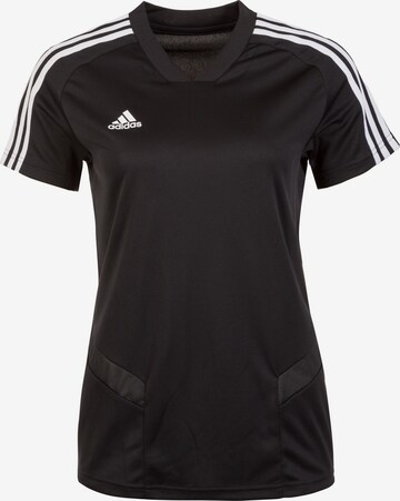 Maillot 'Tiro 19' ADIDAS PERFORMANCE en noir : devant