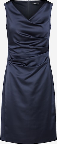 Robe fourreau Vera Mont en bleu : devant