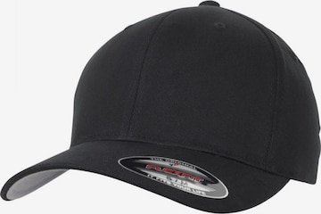 Flexfit Cap in Schwarz: predná strana