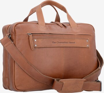 The Chesterfield Brand Document Bag in Brown
