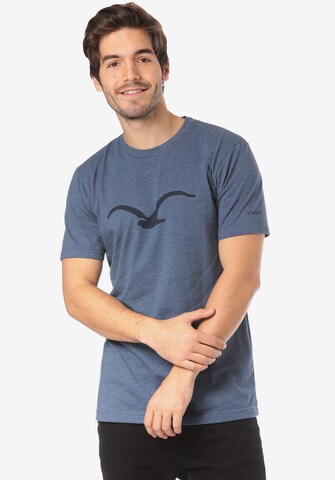 Cleptomanicx T-Shirt 'Mowe' in Blau: predná strana