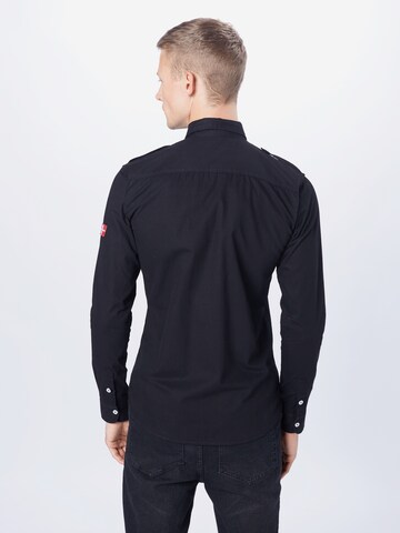 Denim Project Regular fit Overhemd in Zwart
