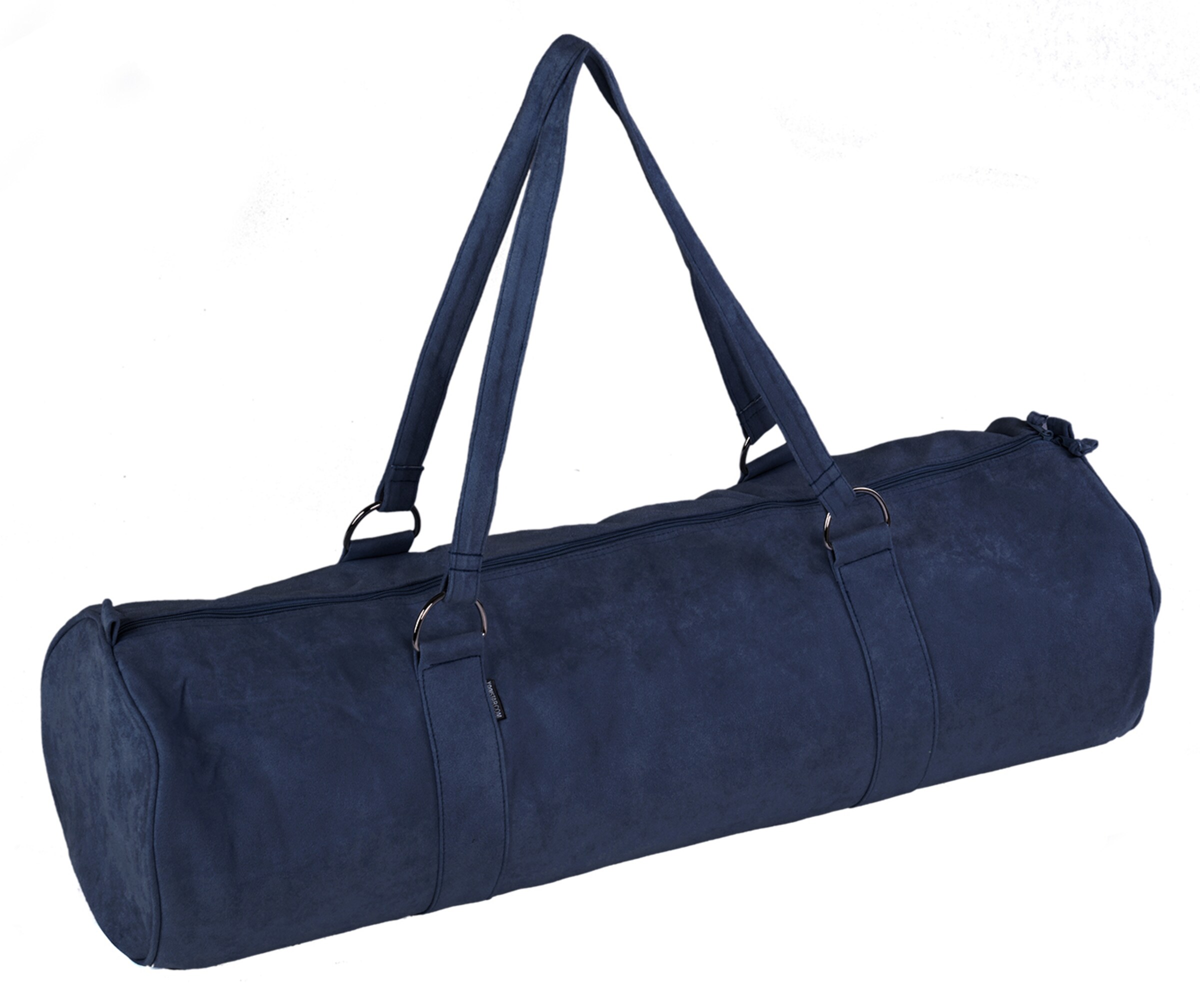 YOGISTAR.COM - Yogatasche Style - Zip - Extra Big - Velour - 80 Cm in navy