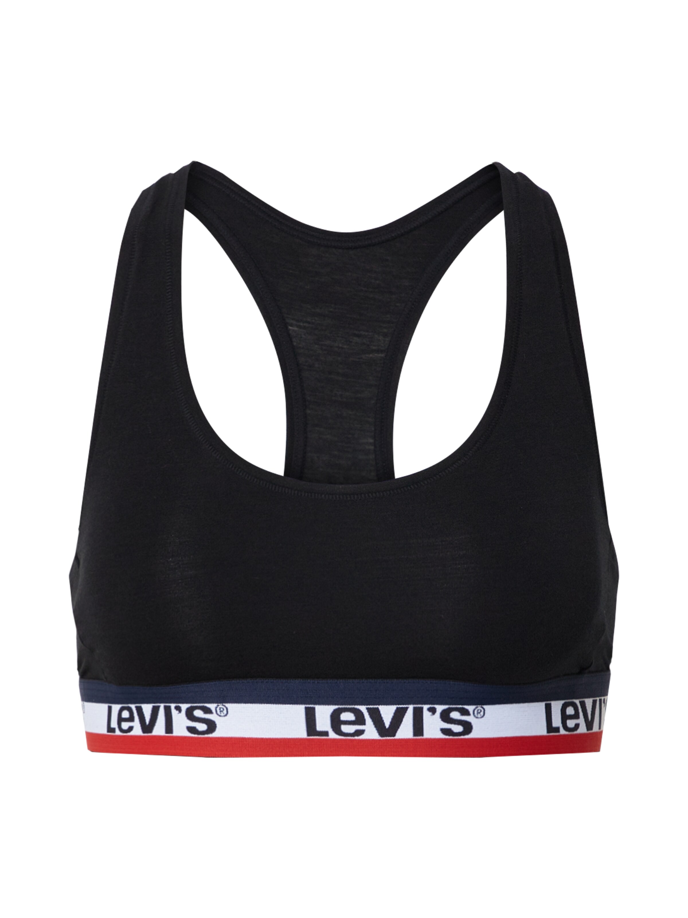 LEVI'S ® Regular BH in Zwart: voorkant
