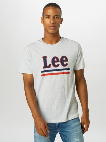 Lee Regular Fit Shirt 'Sharp' in Weiß: Vorderseite
