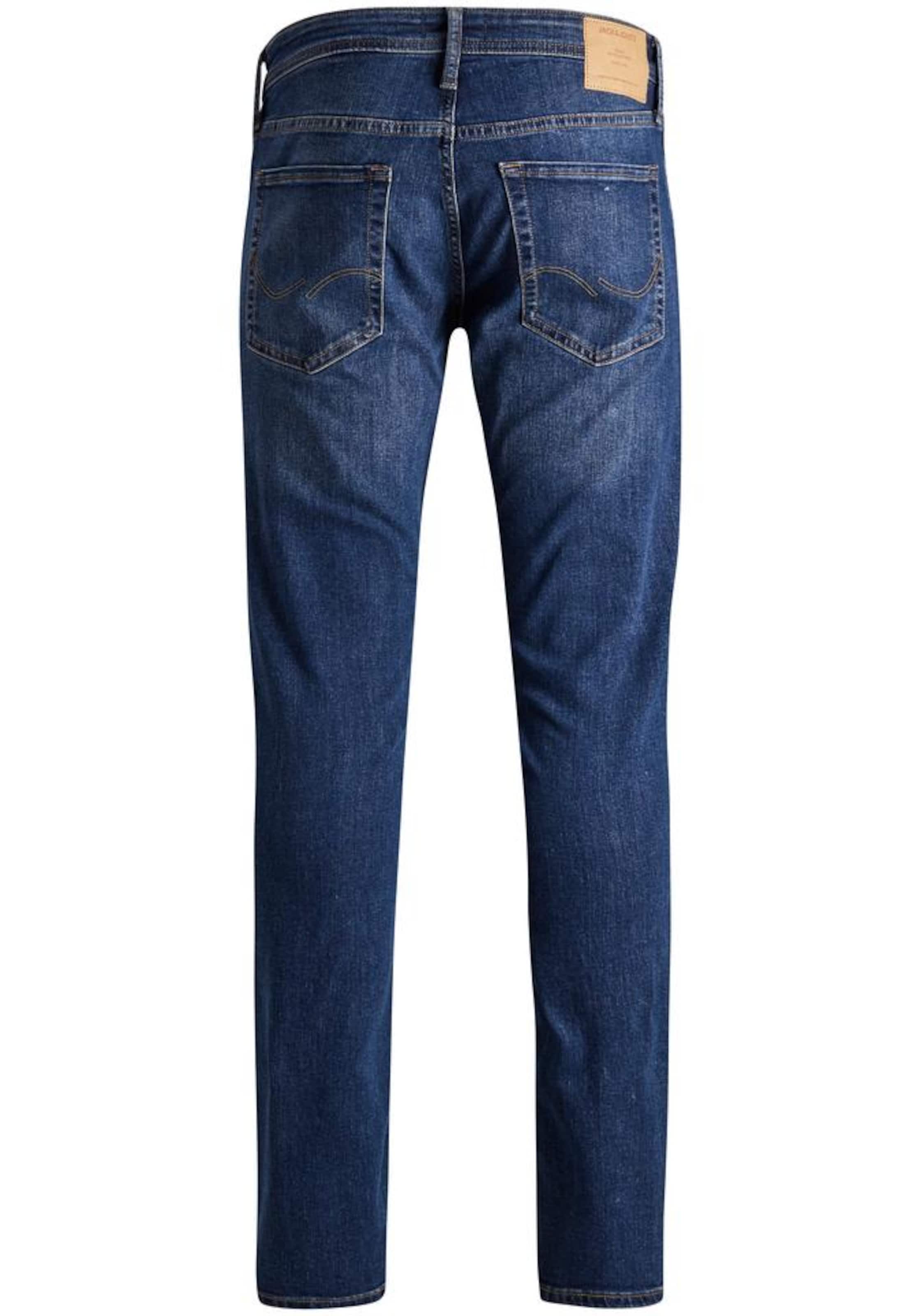 JACK & JONESSlimfit Traperice 'JJIGlenn JJOriginal' - plava boja