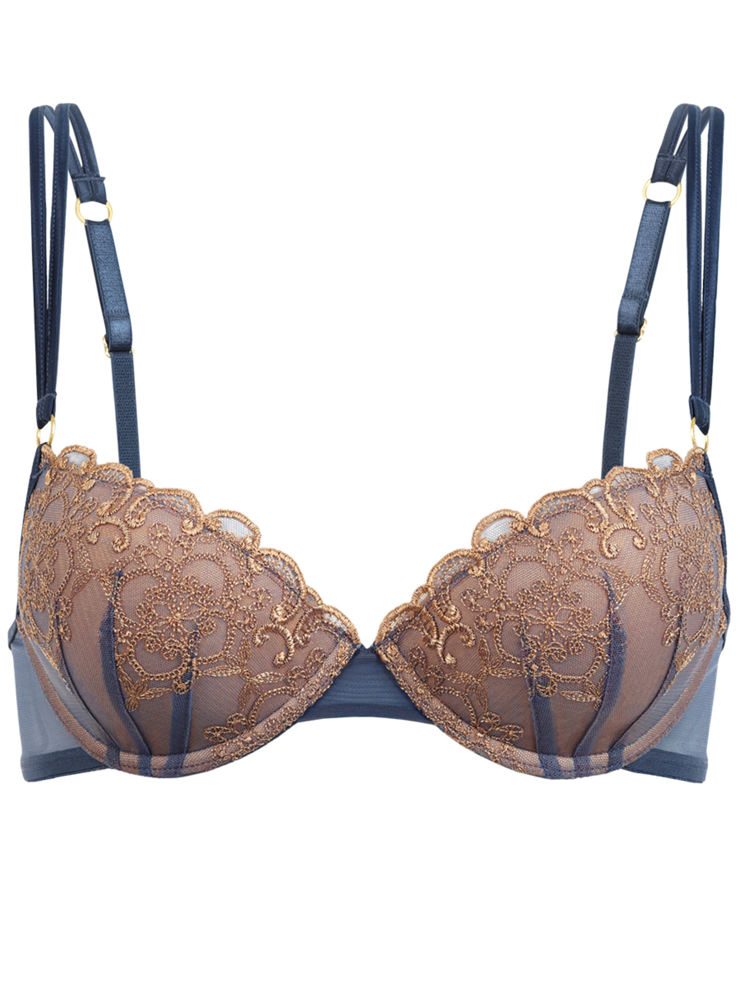 PALMERS - BH 'Gypsy Ornament' in blau