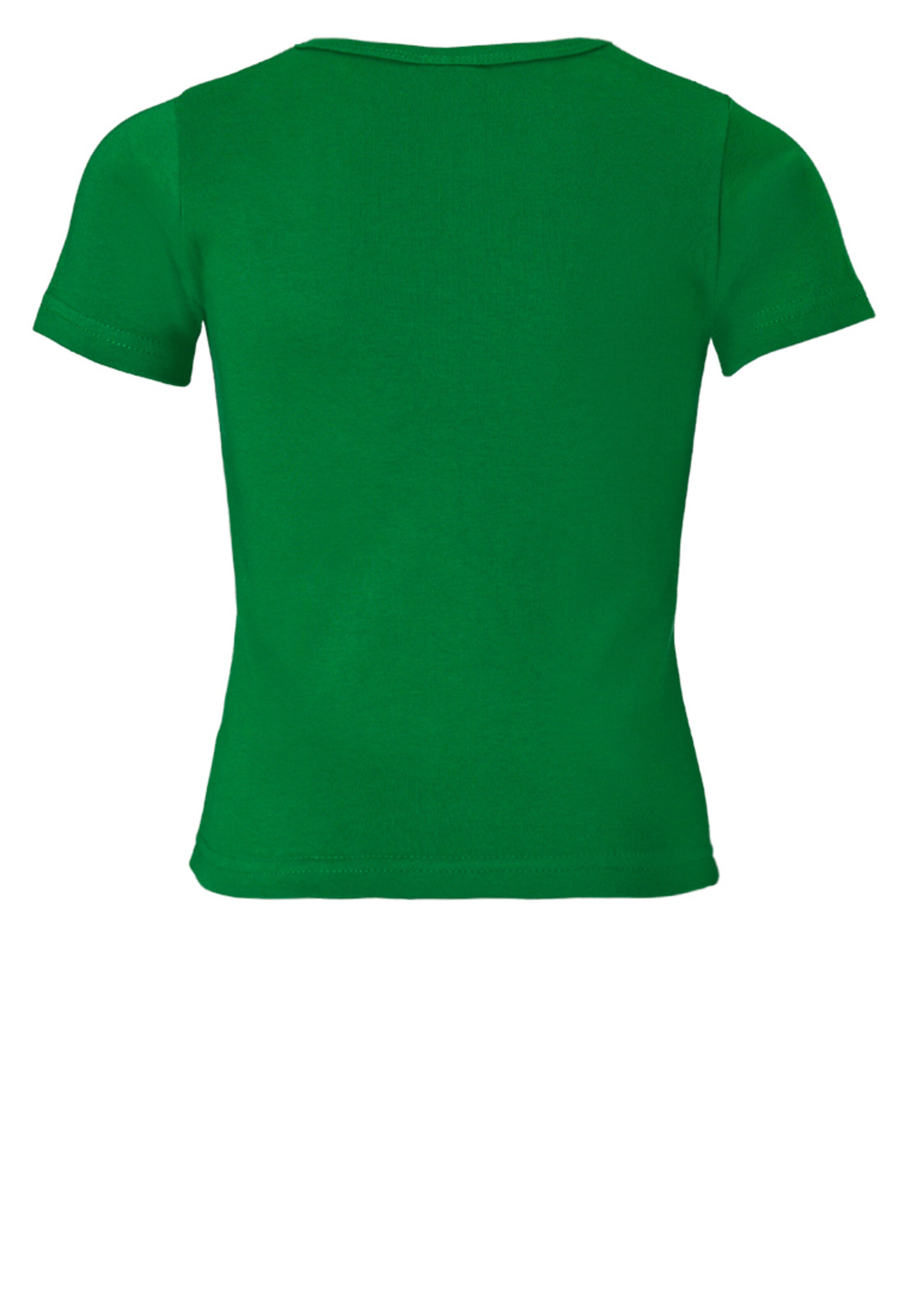 LOGOSHIRT Shirt 'I Don't Dance - Sesamstraße - Oskar' in Green