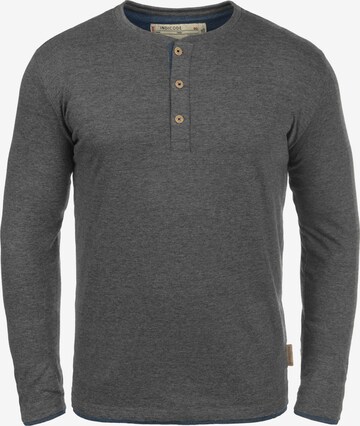 INDICODE JEANS Rundhalsshirt 'Gifford' in Grau: predná strana