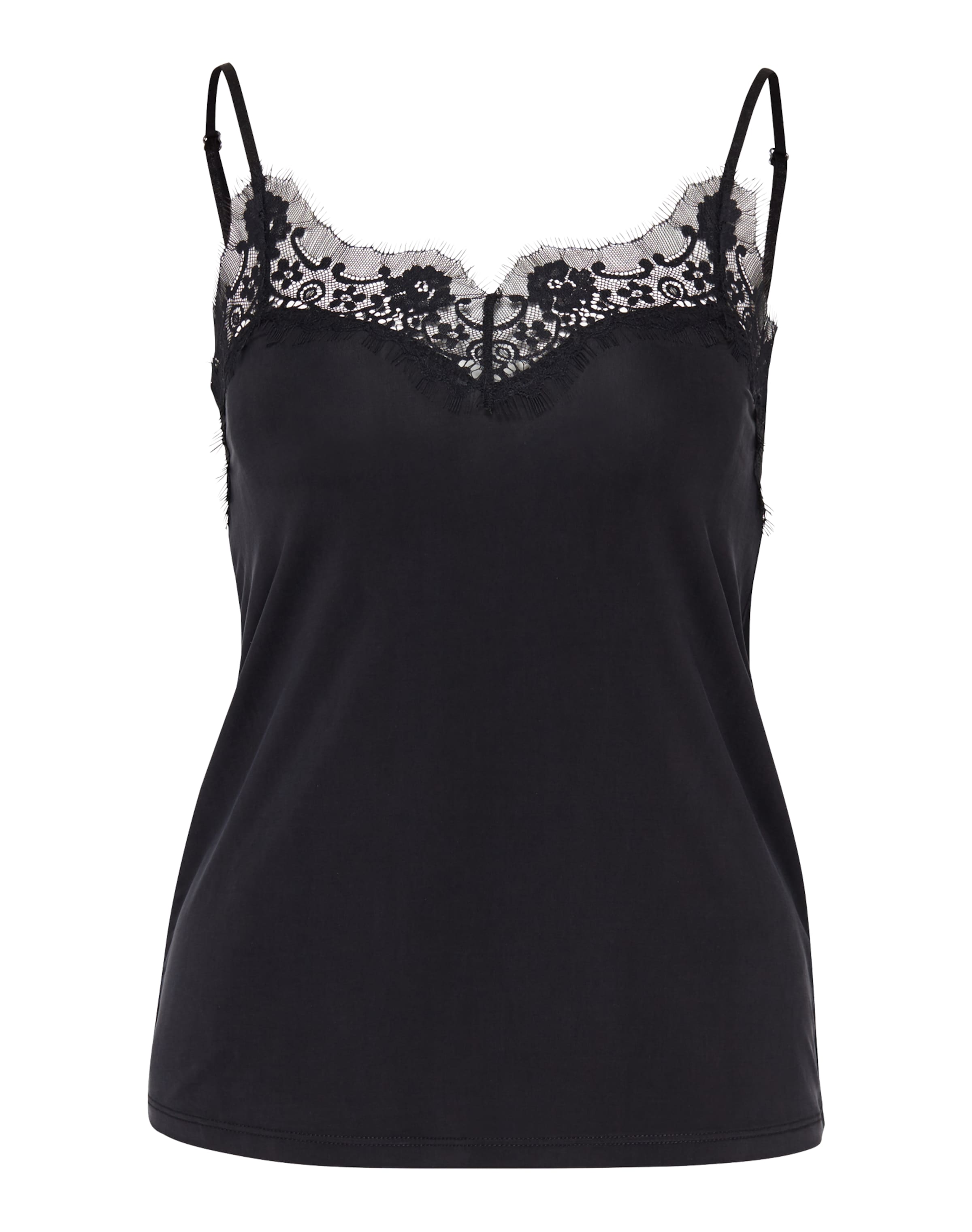 Samsoe & Samsoe - Top 'Slip 6202' in de kleur Zwart