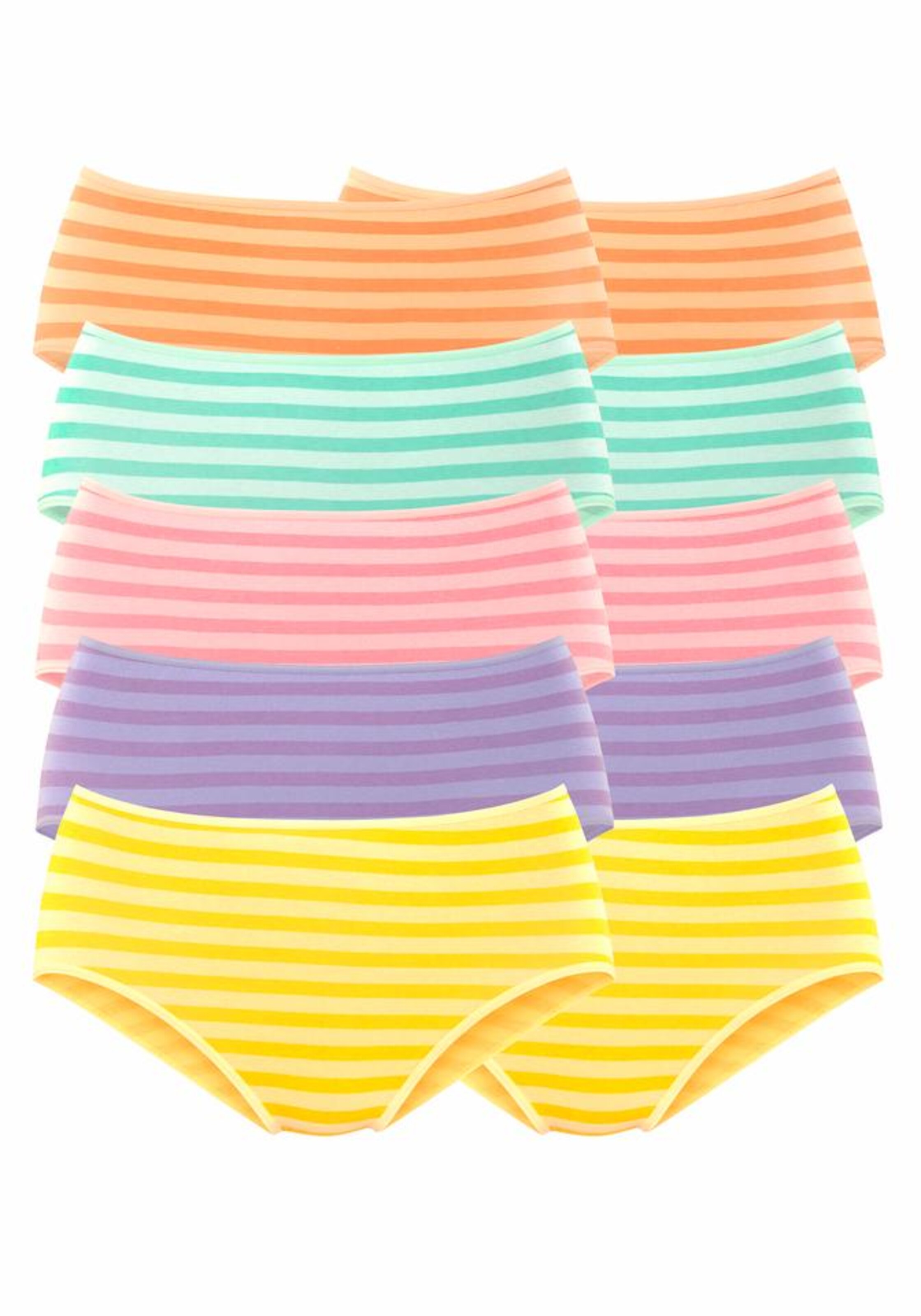 PETITE FLEUR Slip in Gelb: Vorderseite