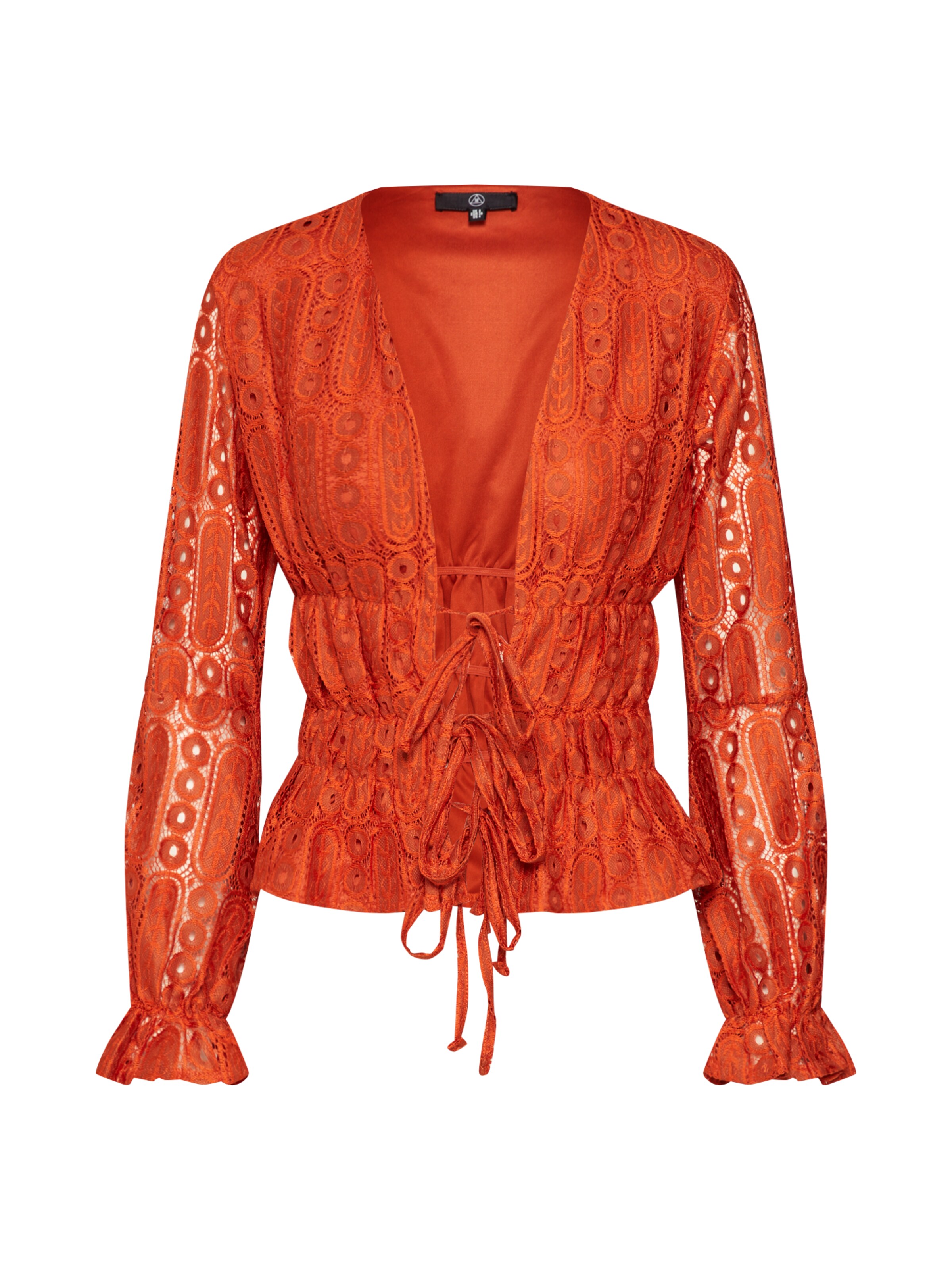 Missguided - Blouse in de kleur Roestrood