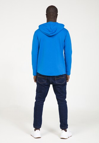 PLUS EIGHTEEN Kapuzenpullover in Blau