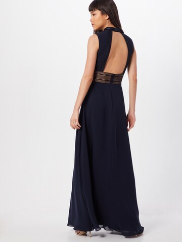 VM Vera Mont Evening Dress in Blue: back