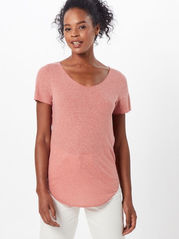 VERO MODA Shirt 'Vmlua' in Pink: front