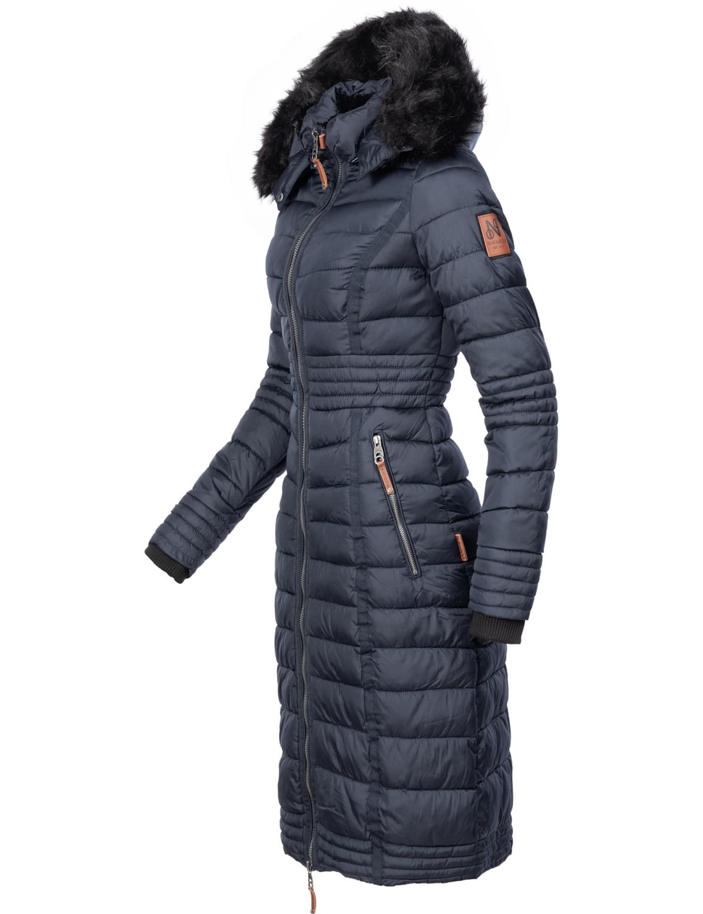 NAVAHOOZimski kaput 'Umay' - plava boja