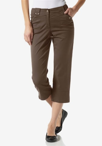 regular Pantaloni di BOYSEN'S in marrone: frontale