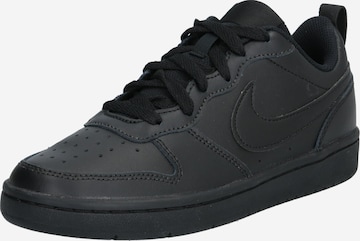 Nike Sportswear Tennarit 'Court Borough 2' värissä musta: edessä