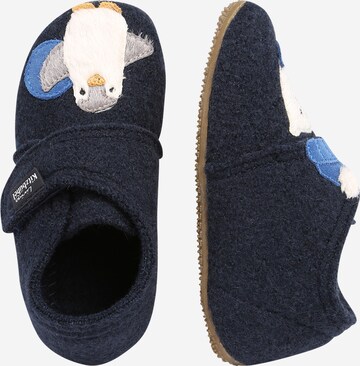 Living Kitzbühel Slippers 'Eisbär' in Blue