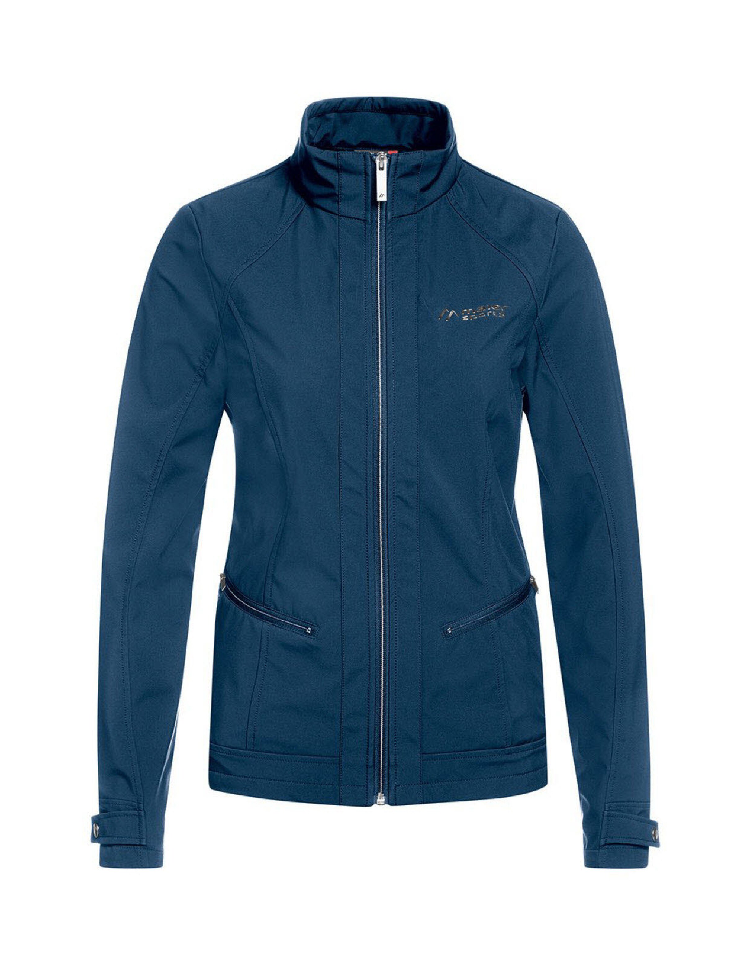 Maier Sports Jacke 'Borosa' in Blau: Vorderseite