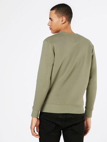 ALPHA INDUSTRIES - Sweatshirt em verde