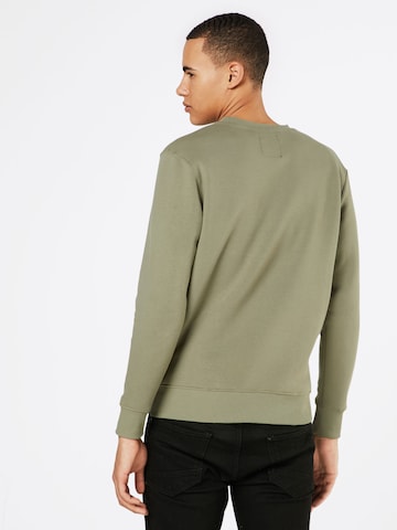 ALPHA INDUSTRIES Sweatshirt in Groen