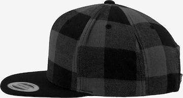 Casquette 'CHECKED FLANELL' Flexfit en noir