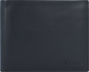 Esquire Wallet 'New Silk' in Black: front