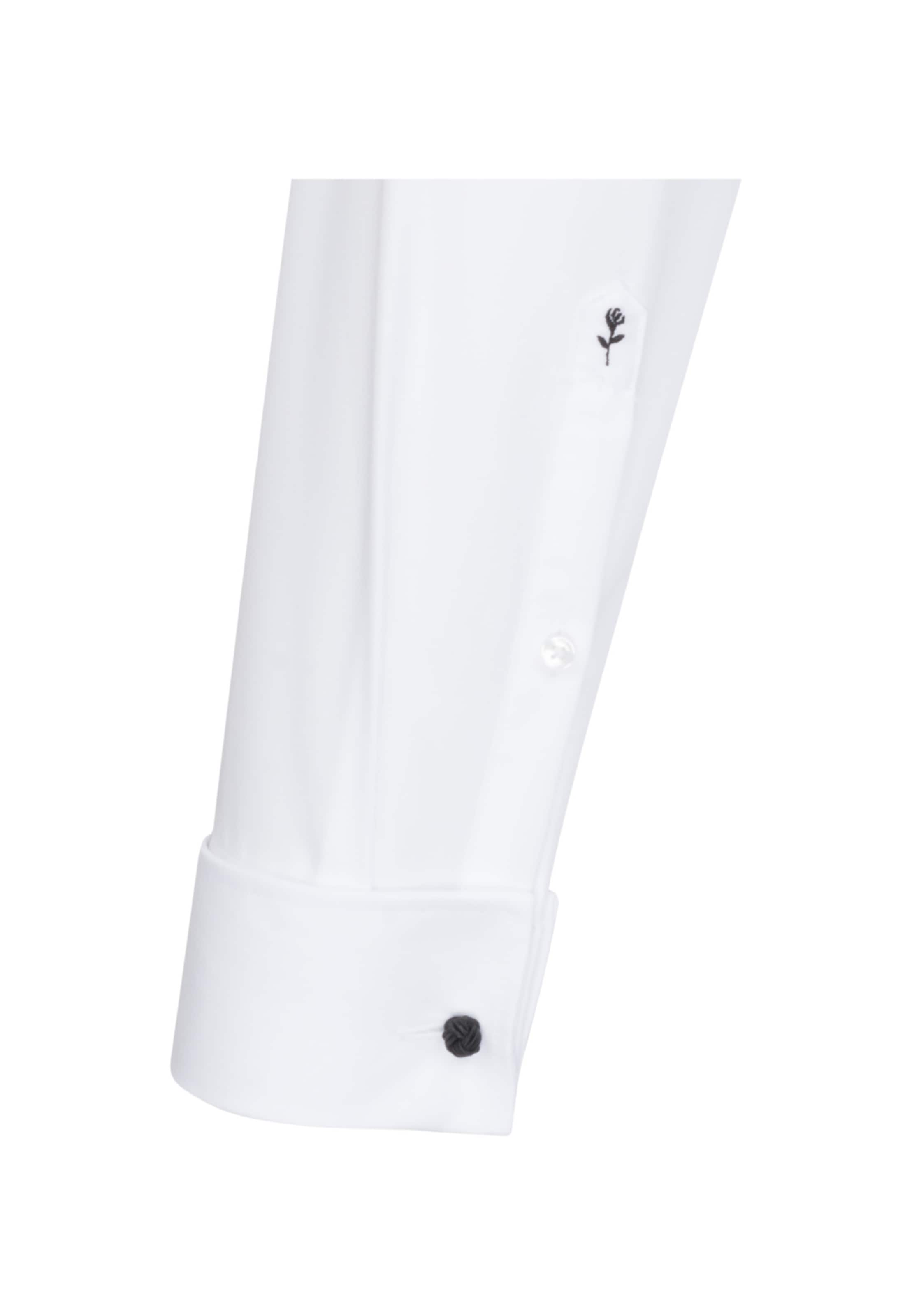 Coupe slim Chemise business ' Slim ' SEIDENSTICKER en blanc