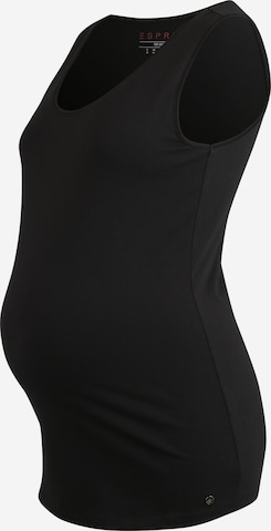 Esprit Maternity Top in Black: front