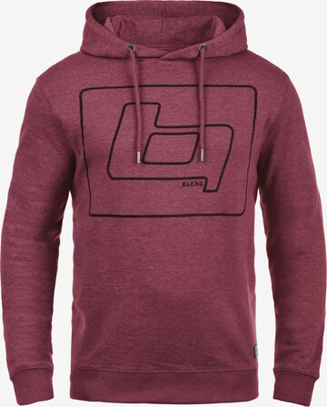 BLEND Sweatshirt 'Vinto' in Rood: voorkant