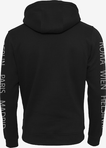 Mister Tee Sweatshirt 'Euro Capital' in Schwarz