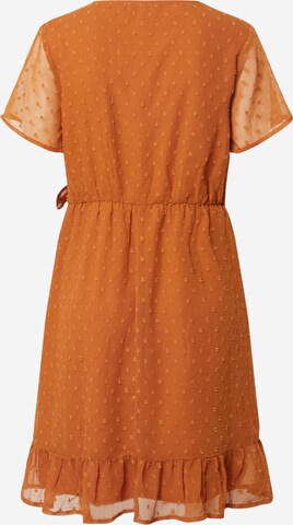 ABOUT YOU - Vestido 'Floria' em laranja