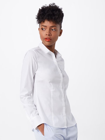Marc O'Polo Blouse 'Lill' in Wit: voorkant
