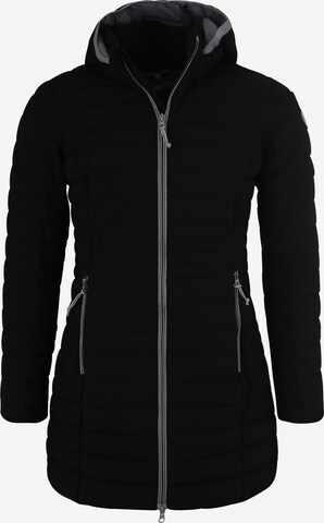 G.I.G.A. DX by killtec Outdoor Coat 'Bacarya' in Black: front