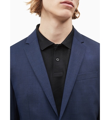 Calvin Klein Слим Деловой пиджак в Синий