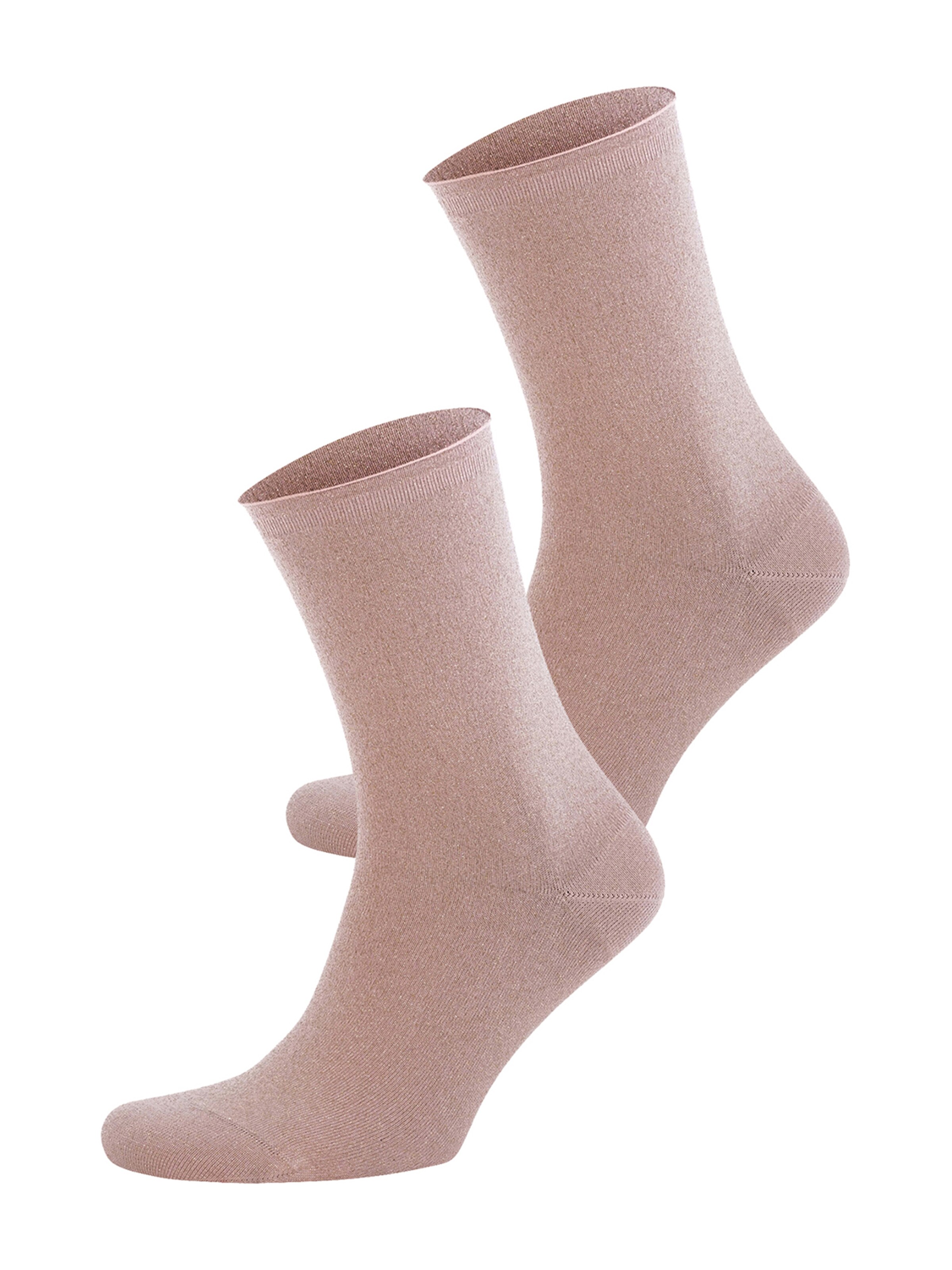 JOOP! - Socken ' Lurex Sock ' in rosé