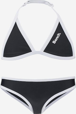 BENCH Triangel Triangel-Bikini in Schwarz