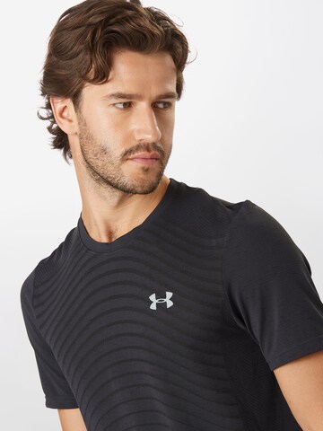 Regular fit Tricou funcțional de la UNDER ARMOUR pe negru