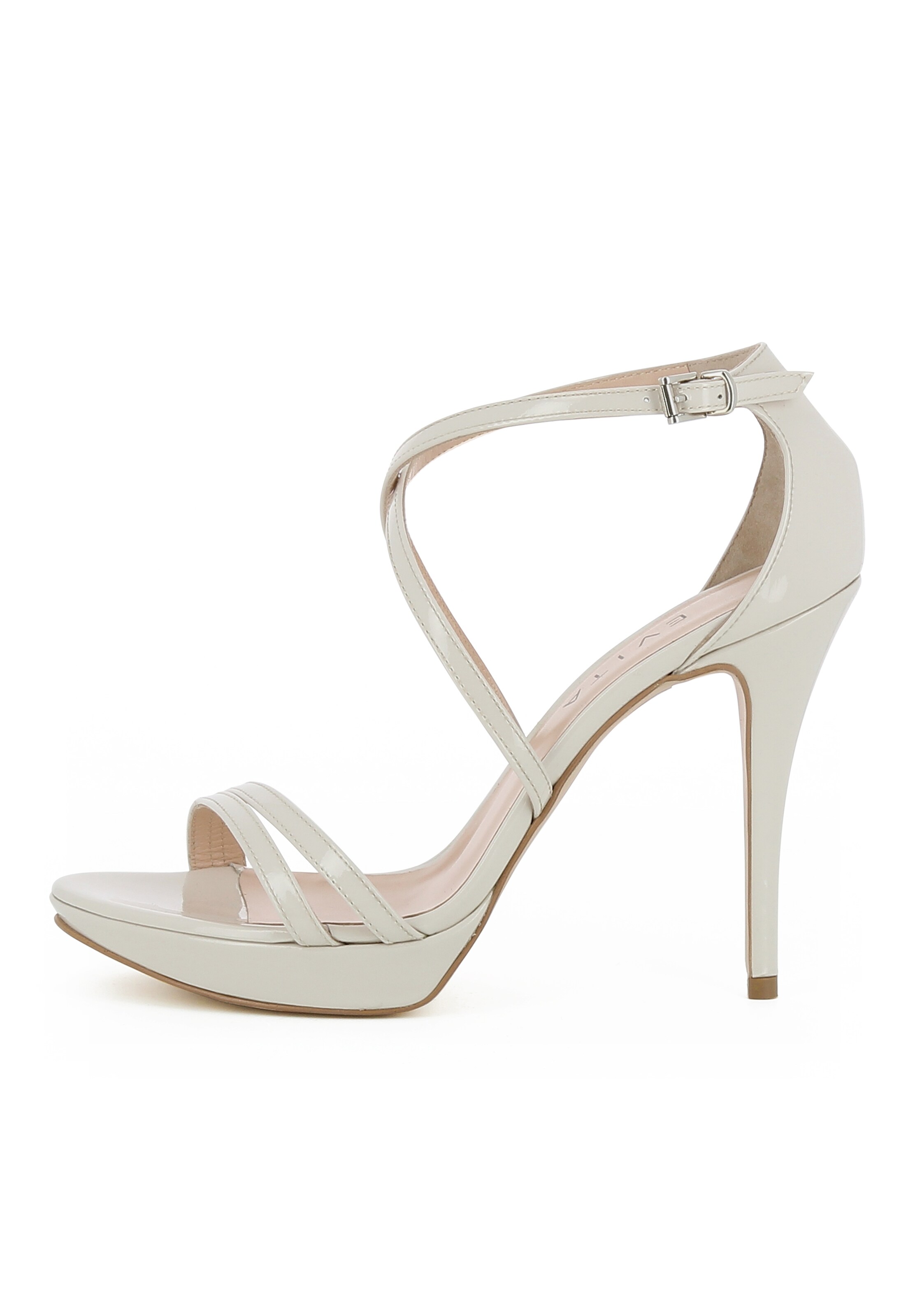 EVITA Sandalen met riem 'Valeria' in Beige