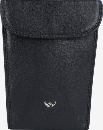 GOLDEN HEAD Case in Black: front